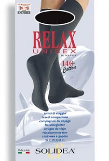 RELAX UNISEX 140 GAMBALETTO COTTON NERO 1 - Antica Farmacia Ferrari