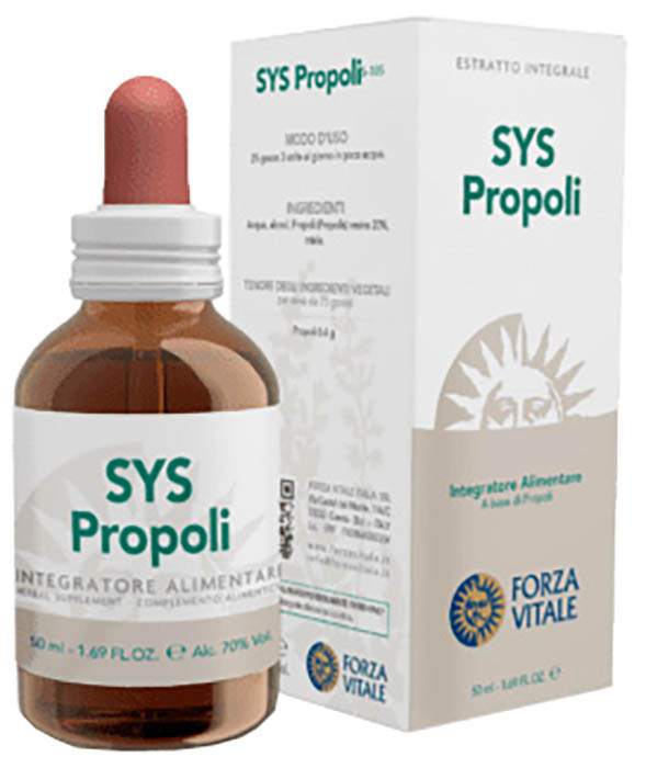 SYS PROPOLI GOCCE 50 ML - Antica Farmacia Ferrari