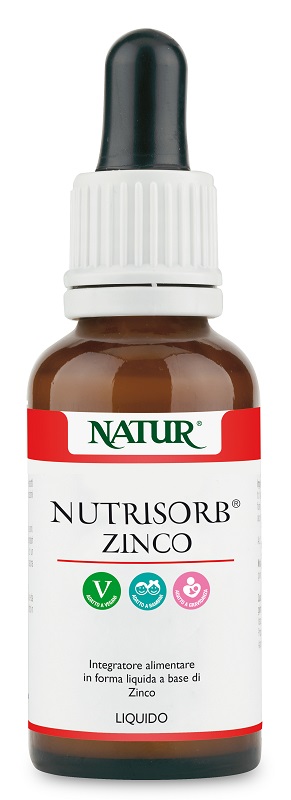 NUTRISORB ZINCO GOCCE 30 ML - Antica Farmacia Ferrari