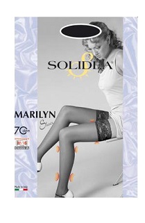 MARILYN 70 SHEER CALZA AUTOREGGENTE SABBIA 3 - Antica Farmacia Ferrari