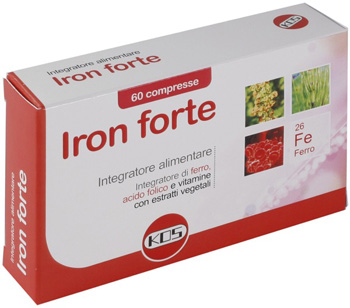 IRON FORTE 60 COMPRESSE - Antica Farmacia Ferrari