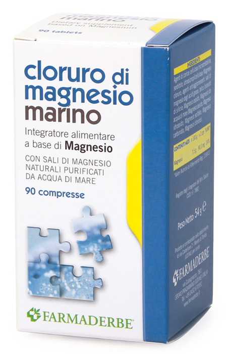 CLORURO MAGNESIO 90 COMPRESSE - Antica Farmacia Ferrari
