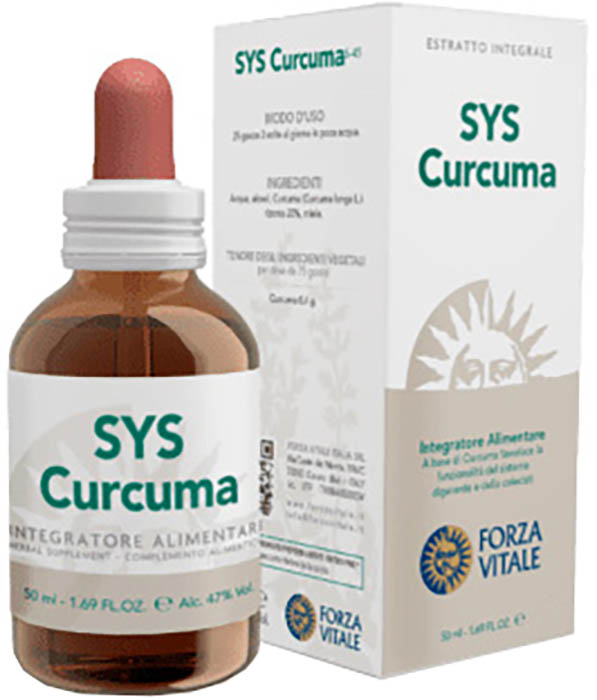SYS CURCUMA GOCCE 50 ML - Antica Farmacia Ferrari