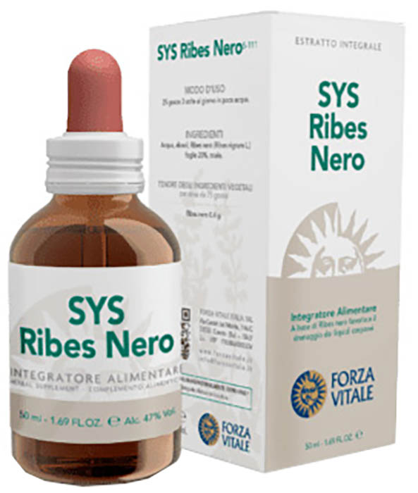 SYS RIBES NERO GOCCE 50 ML - Antica Farmacia Ferrari