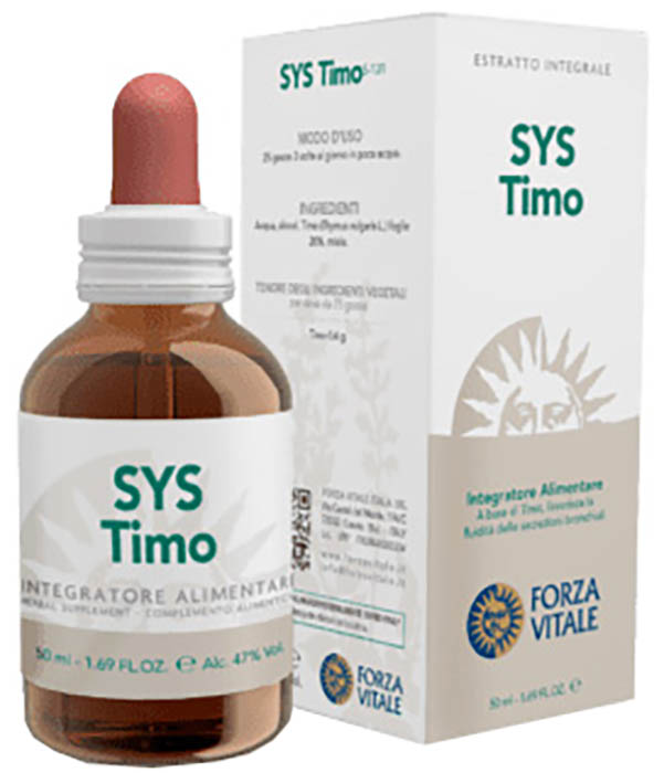 SYS TIMO VOLGARE GOCCE 50 ML PROFESSIONAL - Antica Farmacia Ferrari