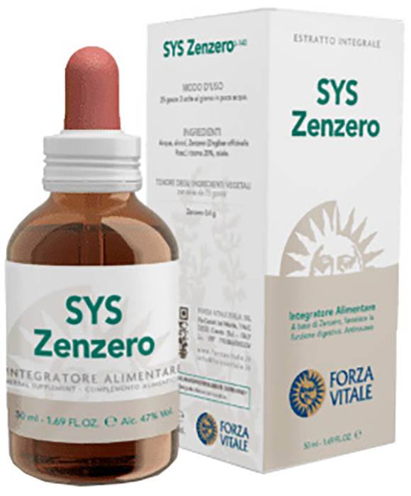 SYS ZENZERO GOCCE 50 ML - Antica Farmacia Ferrari