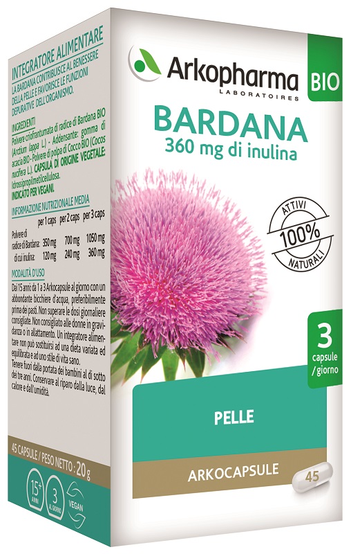 ARKO CAPSULE BARDANA 45 CAPSULE - Antica Farmacia Ferrari