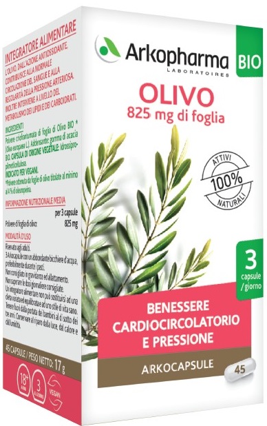 ARKO CAPSULE OLIVO 45 CAPSULE - Antica Farmacia Ferrari