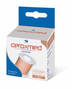 CEROTTO IN ROCCHETTO CEROXMED AERATO IN TESSUTO ROSA 500X5 CM 1 PEZZO - Antica Farmacia Ferrari
