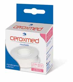 CEROTTO ADESIVO IN ROCCHETTO CEROXMED IN TESSUTO NON TESSUTO AERATO IPOALLERGENICO BIANCO 500X1,25 CM 1 PEZZO - Antica Farmacia Ferrari