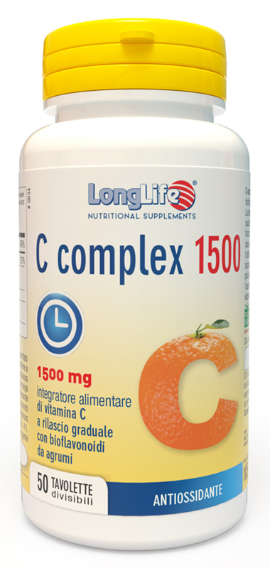 LONGLIFE C COMPLEX 1500 T/R 50 TAVOLETTE - Antica Farmacia Ferrari