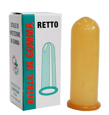 DITALE IN GOMMA RETTO 3 - Antica Farmacia Ferrari