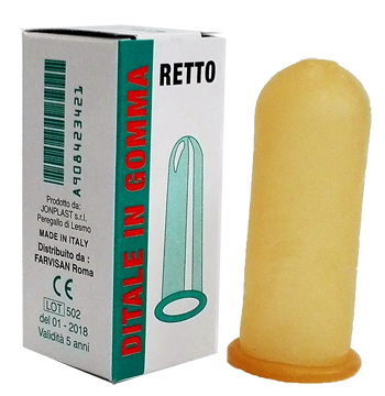 DITALE IN GOMMA RETTO 5 - Antica Farmacia Ferrari