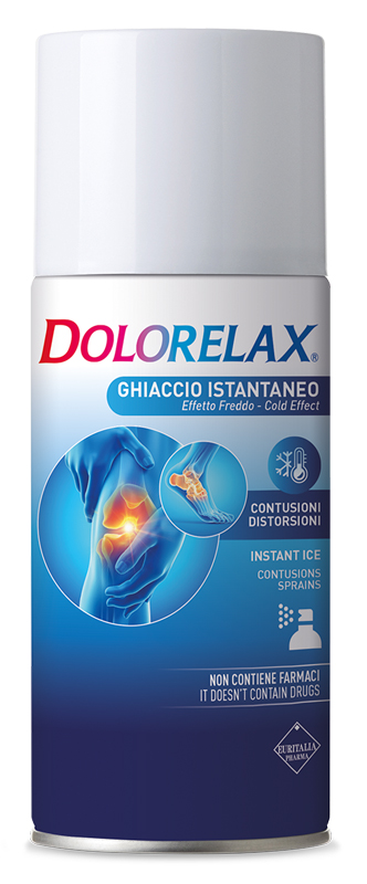 DOLORELAX ICE GHIACCIO ISTANTANEO SPRAY BOMBOLETTA CAPIENZA 0ML - Antica Farmacia Ferrari