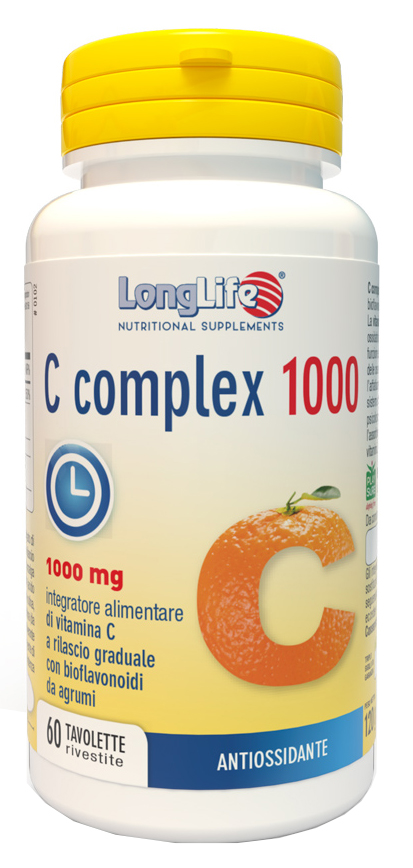 LONGLIFE C COMPLEX 1000 T/R 60 TAVOLETTE - Antica Farmacia Ferrari