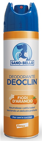 SANO E BELLO DEODORANTE DEOCLIN FIORI D'ARANCIO 250 ML - Antica Farmacia Ferrari