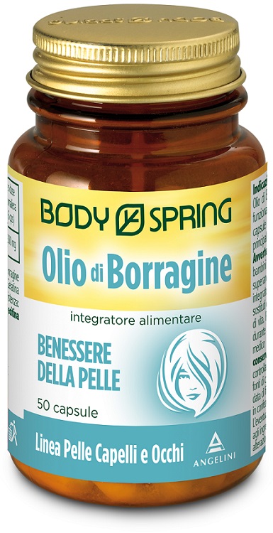 BODY SPRING OLIO DI BORRAGINE 50 CAPSULE MOLLI - Antica Farmacia Ferrari