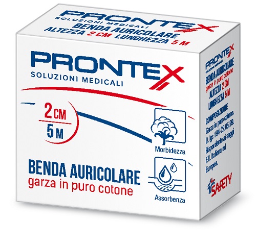 PRONTEX BENDA AURICOLARE 2 CM - Antica Farmacia Ferrari
