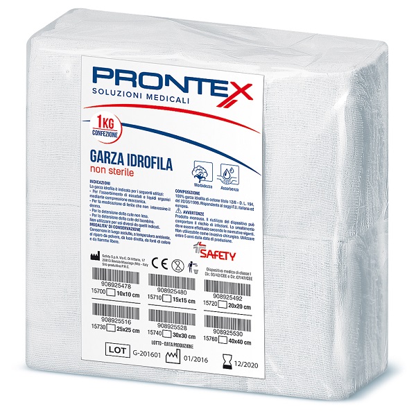 PRONTEX GARZA 40X40CM 1KG - Antica Farmacia Ferrari