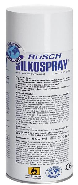 LUBRIFICANTE PER CATETERE SILKOSPRAY IN FLACONE 500ML - Antica Farmacia Ferrari