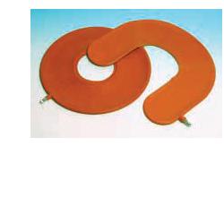 CUSCINO ANTIDECUBITO PNEUMATICO IN GOMMA ROSSA. LARGHEZZA DELLA CIAMBELLA 45CM - Antica Farmacia Ferrari