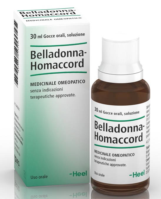 HEEL BELLADONNA HOMACCORD GOCCE 30 ML - Antica Farmacia Ferrari