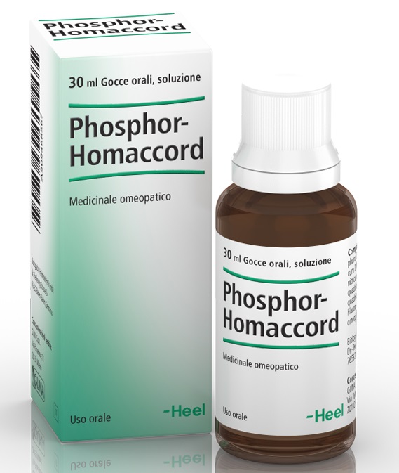 HEEL PHOSPHOR-HOMACCORD GOCCE 30 ML - Antica Farmacia Ferrari