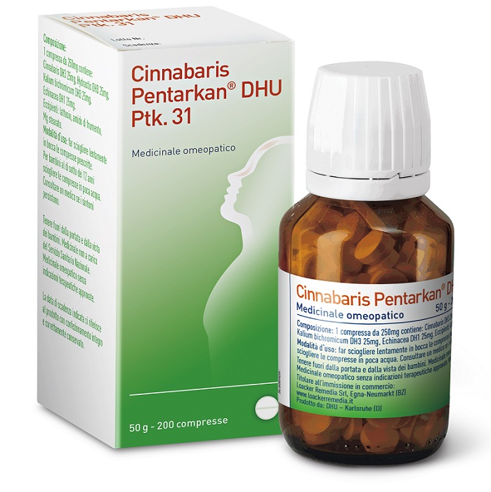 CINNABARIS 31 PTK 200 COMPRESSE 50 G - Antica Farmacia Ferrari