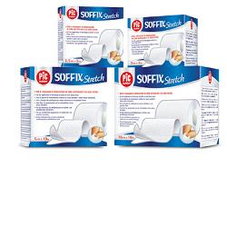 CEROTTO IN ROTOLO PIC SOFFIX STRETCH TESSUTO NON TESSUTO ESTENDIBILE 5X1000 CM 1 PEZZO - Antica Farmacia Ferrari