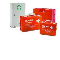 CASSETTA PRONTO SOCCORSO VUOTA METALLICA 46X30X14 - Antica Farmacia Ferrari