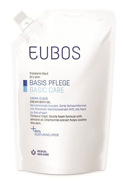 EUBOS OLIO BAGNO RICARICA 400 ML - Antica Farmacia Ferrari