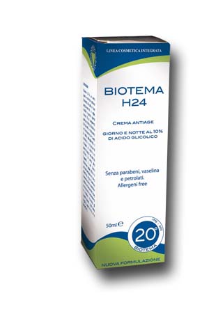 BIOTEMA H24 CREMA ACIDO GLICOLICO 10% 50 ML - Antica Farmacia Ferrari