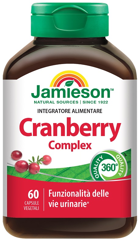 CRANBERRY COMPLEX JAMIESON 60 CAPSULE - Antica Farmacia Ferrari