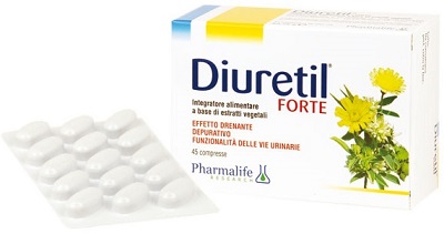 DIURETIL FORTE 45 COMPRESSE - Antica Farmacia Ferrari