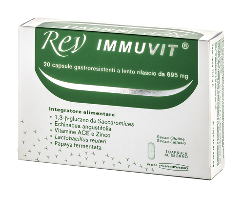 REV IMMUVIT 20 CAPSULE - Antica Farmacia Ferrari