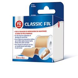 CEROTTO IN ROCCHETTO PIC CLASSIC FIX TELA 5X500 CM FUSTELLA - Antica Farmacia Ferrari