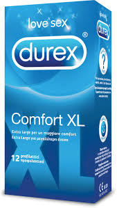 PROFILATTICO DUREX COMFORT XL 12 PEZZI - Antica Farmacia Ferrari