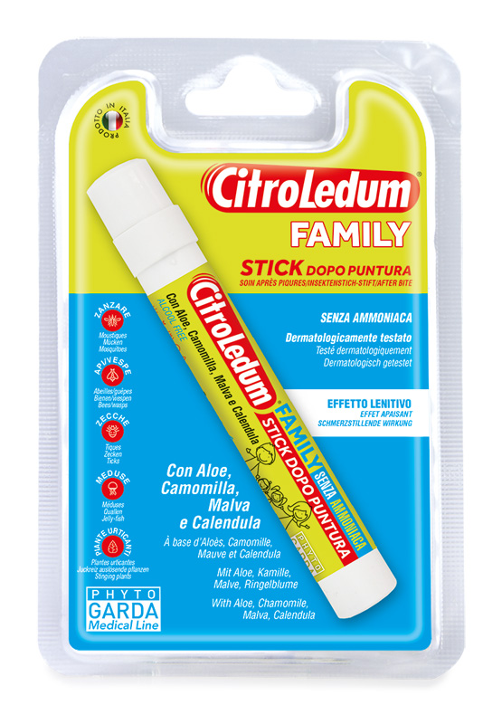 CITROLEDUM FAMILY STICK SENZA AMMONIACA 10 ML - Antica Farmacia Ferrari