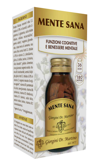 MENTE SANA 180 PASTIGLIE - Antica Farmacia Ferrari