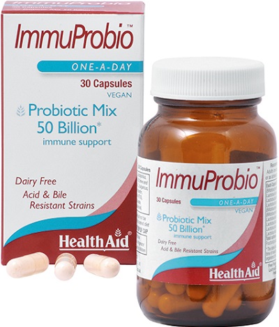 IMMU PROBIO 50 MILIARDI FERMENTI LATTICI 30 CAPSULE - Antica Farmacia Ferrari