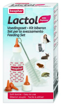 NURSING SET BEAPHAR CONTENENTE 1 BIBERON + 6 TETTARELLE RICAMBIO + 1 SCOVOLINO - Antica Farmacia Ferrari
