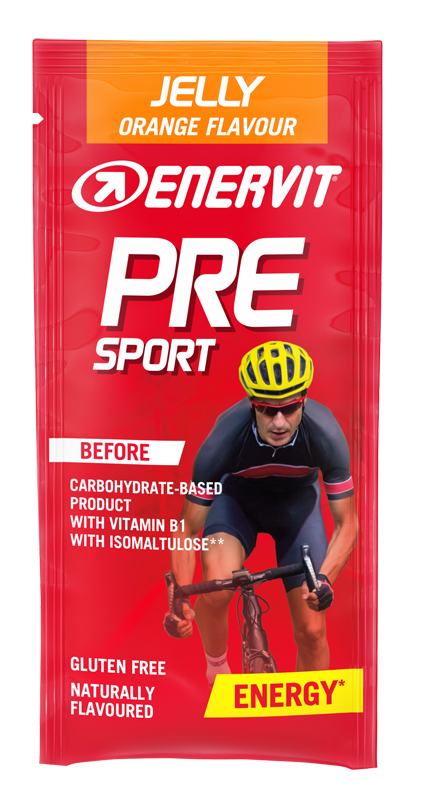 ENERVIT PRESPORT GELATINA ARANCIA 1 PEZZO - Antica Farmacia Ferrari