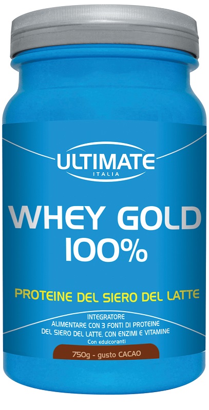 ULTIMATE WHEY GOLD 100 % CACAO 750 G - Antica Farmacia Ferrari