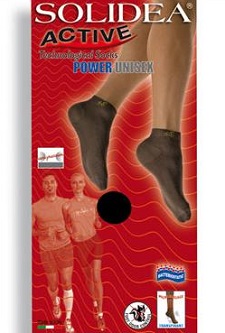 ACTIVE POWER UNISEX MINI-CALZA NERO 3-L - Antica Farmacia Ferrari