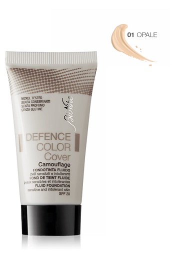 DEFENCE COLOR COVER FONDOTINTA FLUIDO 01 OPALE 30 ML - Antica Farmacia Ferrari