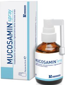 SPRAY MUCOSAMIN 30 ML CON EROGATORE A CANNULA - Antica Farmacia Ferrari
