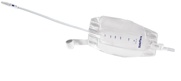 SACCA RACCOGLI URINA DA GAMBA PER INCONTINENZA 3 CAMERE COMFORT 500 ML A BASSO PROFILO IN PVC LATO RIVESTITO TNT CON TUBO DIRITTO 45 CM SENZA PUNTO DI PRELIEVO VARIABILE 8 PEZZI - Antica Farmacia Ferrari