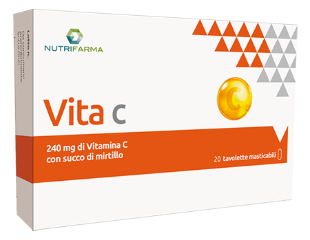 VITA C 20 TAVOLETTE MASTICABILI - Antica Farmacia Ferrari