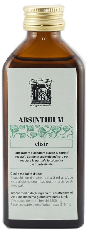 ABSINTHIUM THESAURA NATURAE ELISIR 100 ML - Antica Farmacia Ferrari