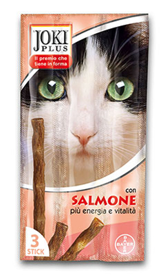 JOKI PLUS GATTO CON SALMONE 3 X 5 G - Antica Farmacia Ferrari